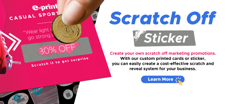 Scratch Off Sticker