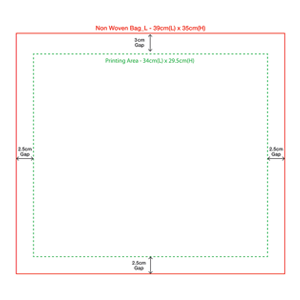 GNWB - L - 39cm(L) x 35(H)