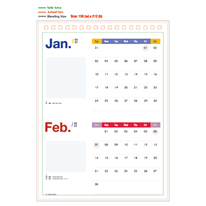 2027 Calendar - Type A - A